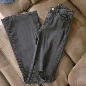 High-rise flare jeans